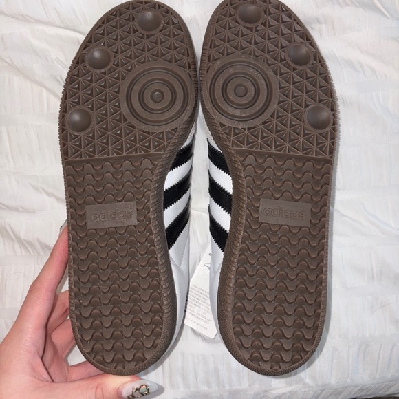 Adidas Samba OG White Black Sneakers - Picture 6 of 7